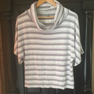 Lou & Grey Signature Soft Cowl Neck Sweater Size L